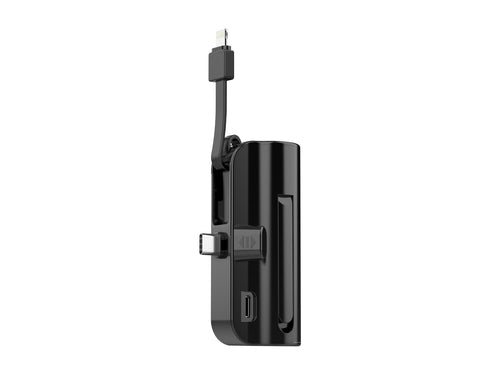 Carregador Portátil 5000mAh com Cabo 2 em 1 (Tipo C + Lightning) – Techancy TF2778